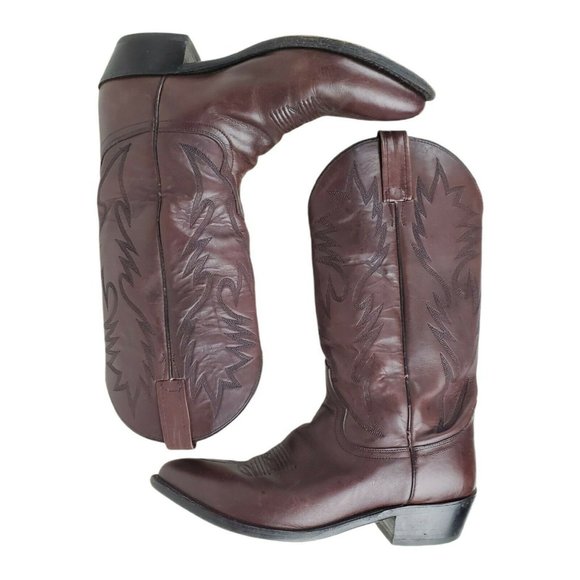 Dan Post Other - Dan Post Leather Cowboy Western Boots Men's Size 8